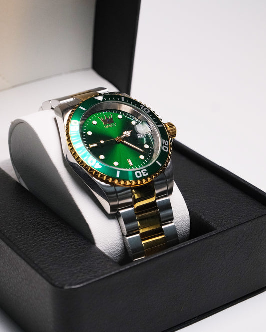 Emerald green Darcy watch