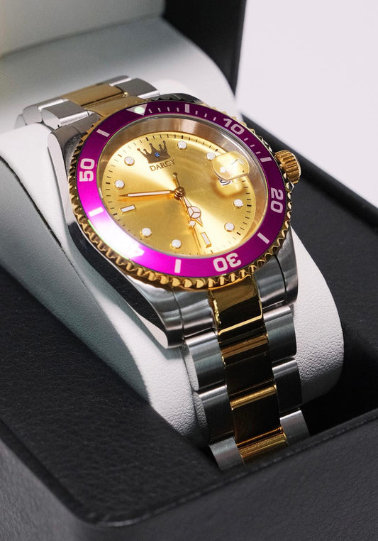 Magenta Gold Darcy Watch