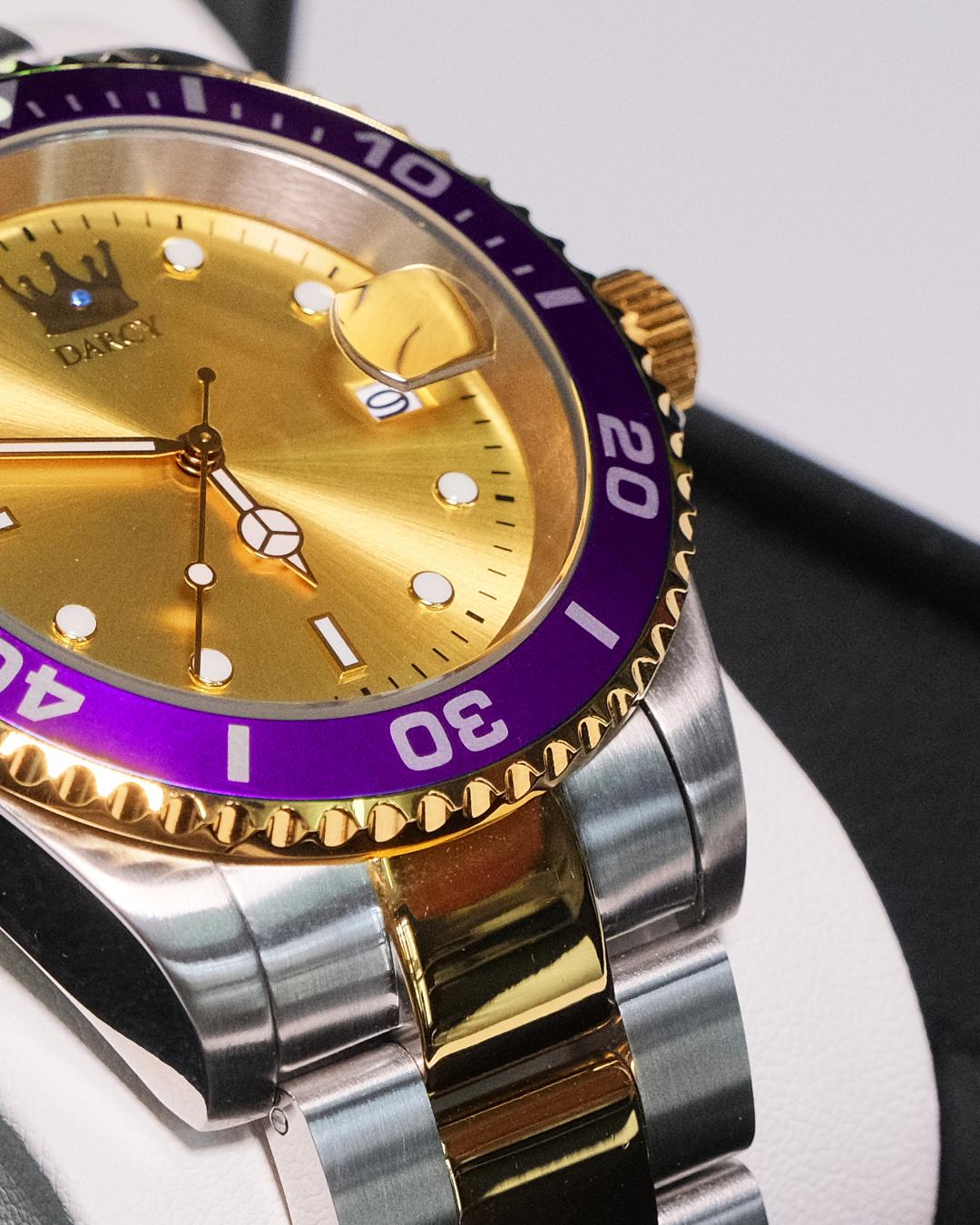 Purple Gold Darcy Watch